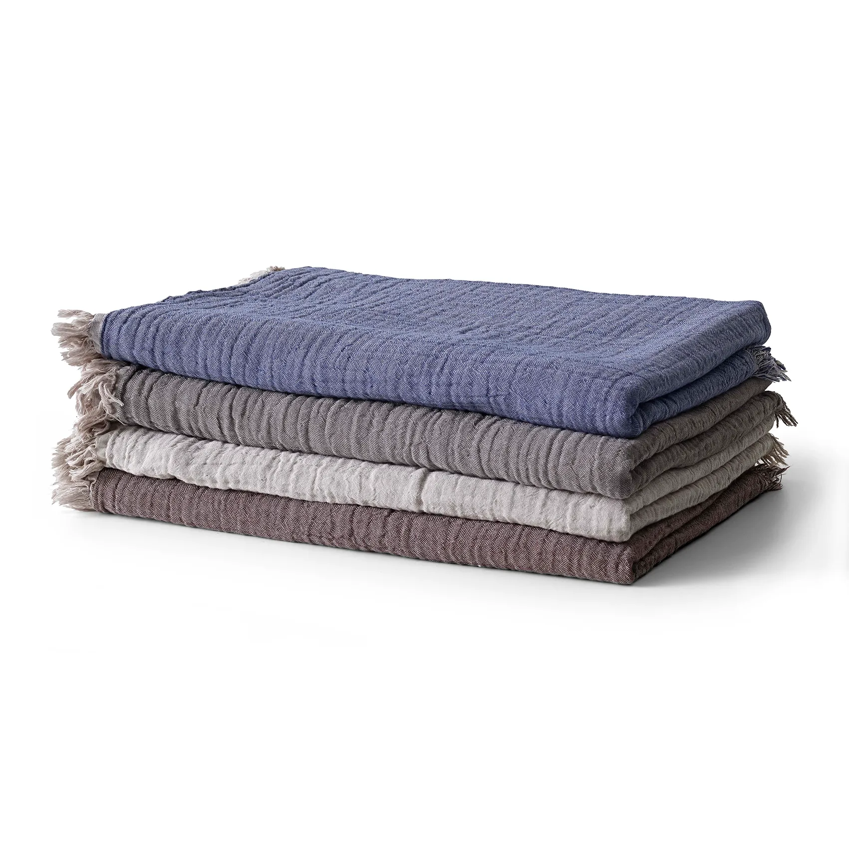 Collect puuvillahuopa SC33 260x260 cm, Cloud & Milk (beige-valkoinen) &Tradition