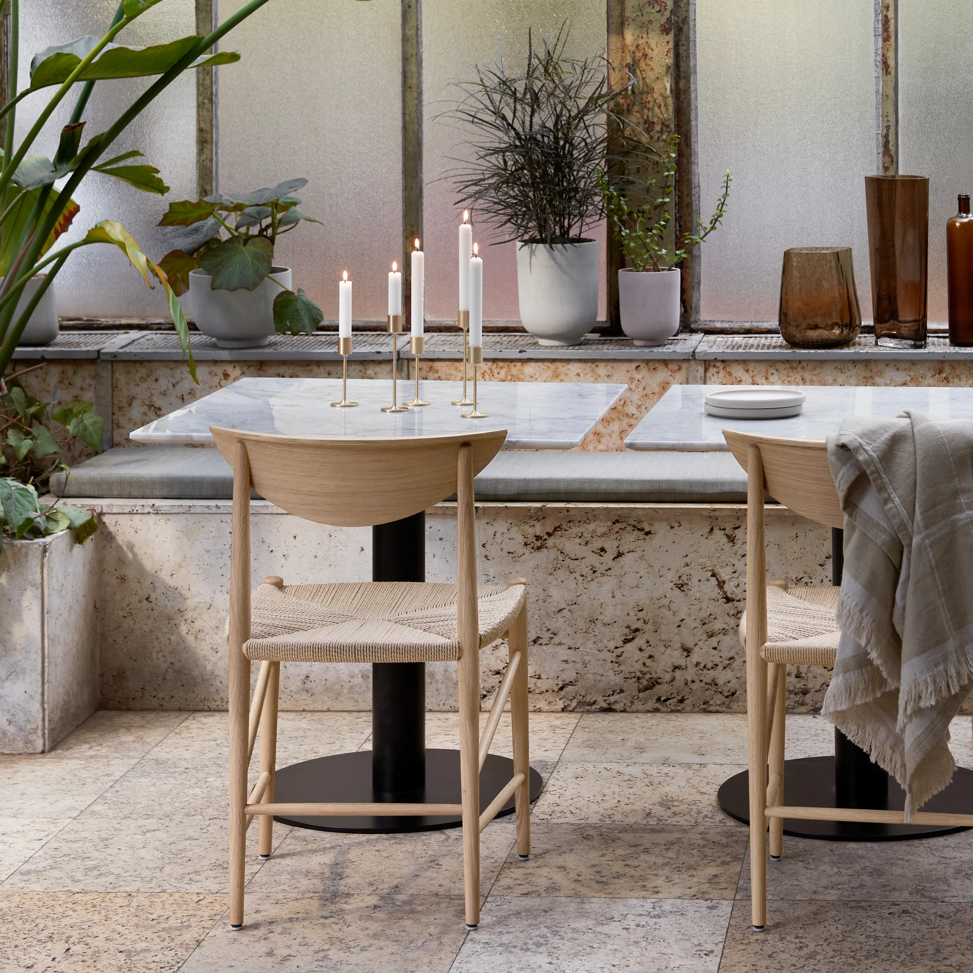 Collect SC58 -kynttilänjalka, Messinki &Tradition