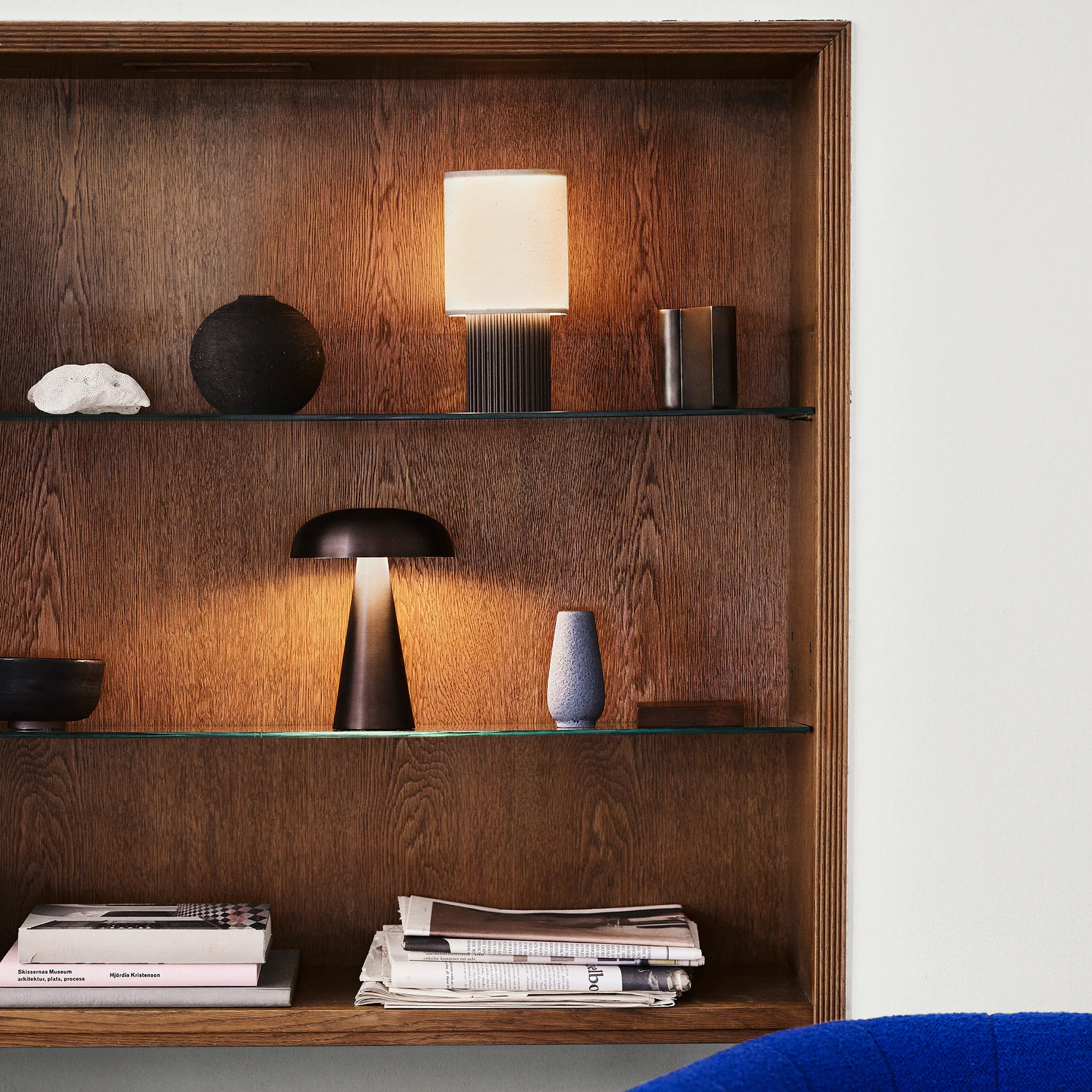 Como kannettava pöytävalaisin SC53, Bronzed brass &Tradition