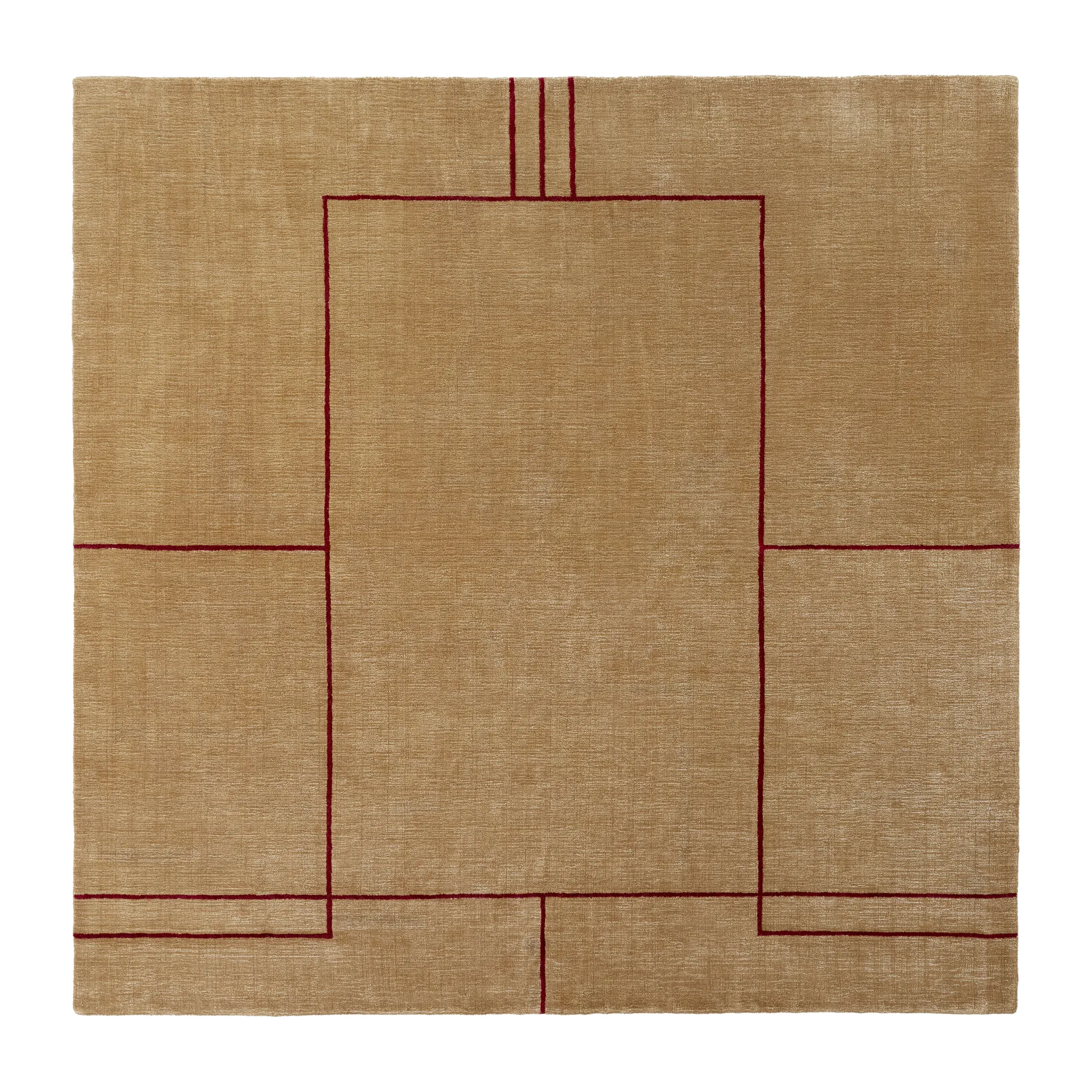 Cruise AP11 -matto 240 x 240 cm, Bombay Golden Brown &Tradition
