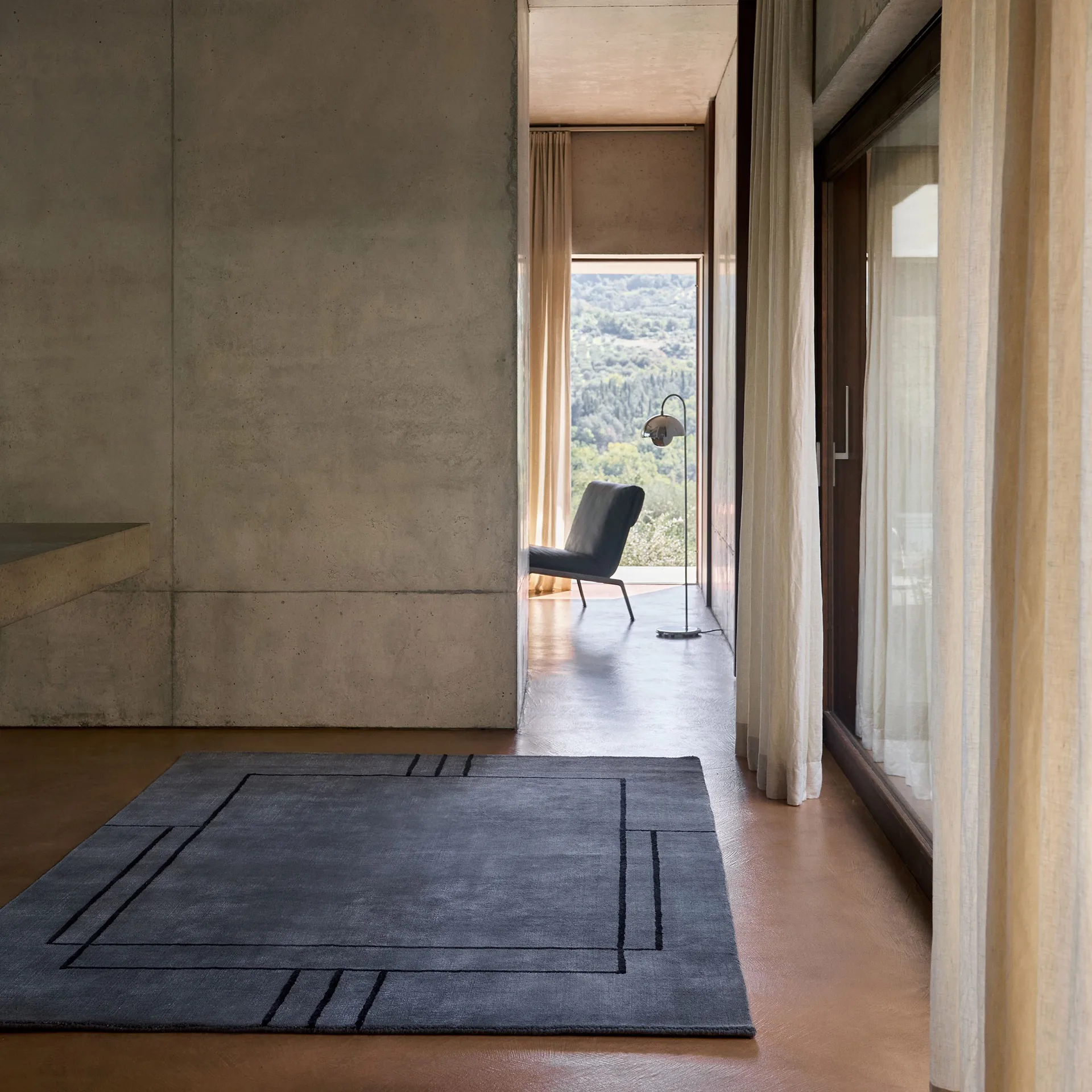 Cruise AP23 matto 170x240 cm, Colombo Grey Blue &Tradition