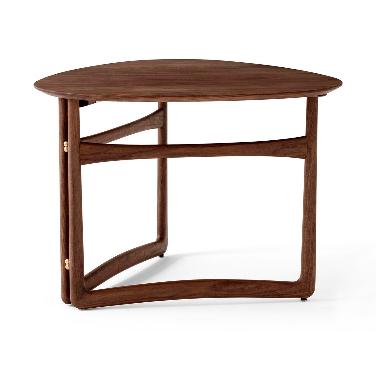 &Tradition Drop Leaf sohvapöytä HM5 Walnut | Skandinaavinen Sisustus | Sohvapöydät | Ruskea