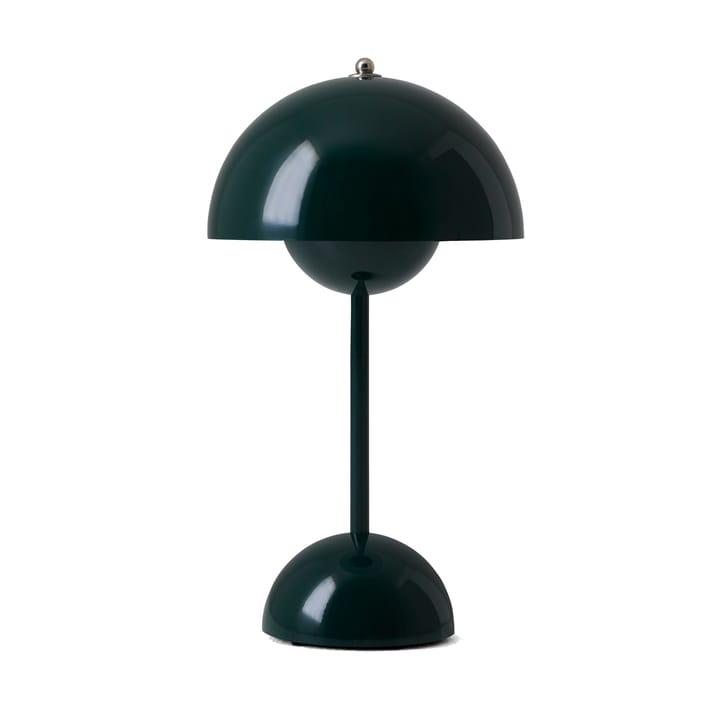 Flowerpot kannettava pöytävalaisin VP9, Dark green &Tradition