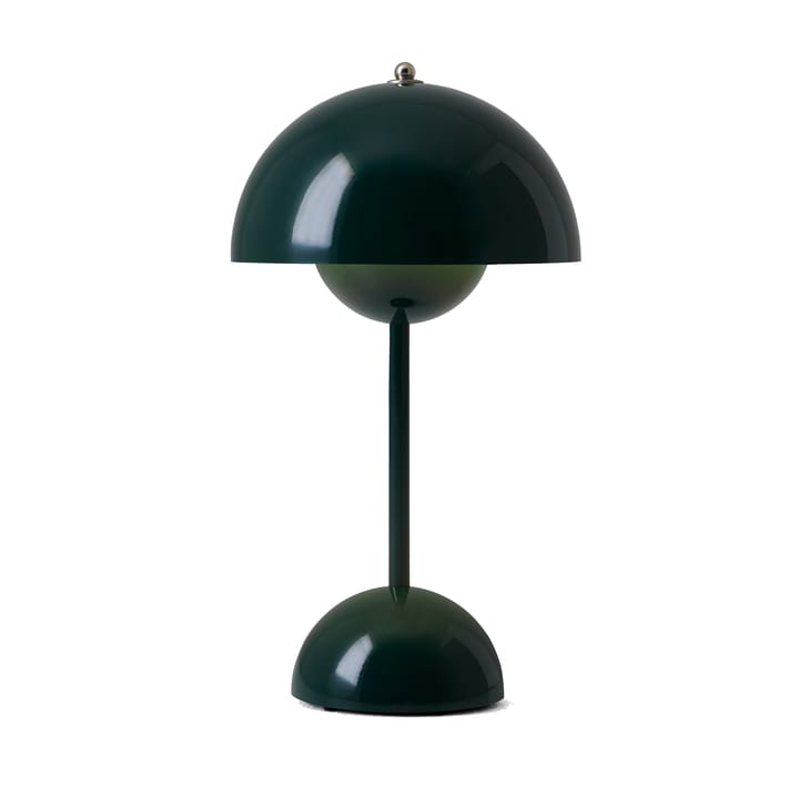 Flowerpot kannettava pöytävalaisin VP9, Dark green &Tradition