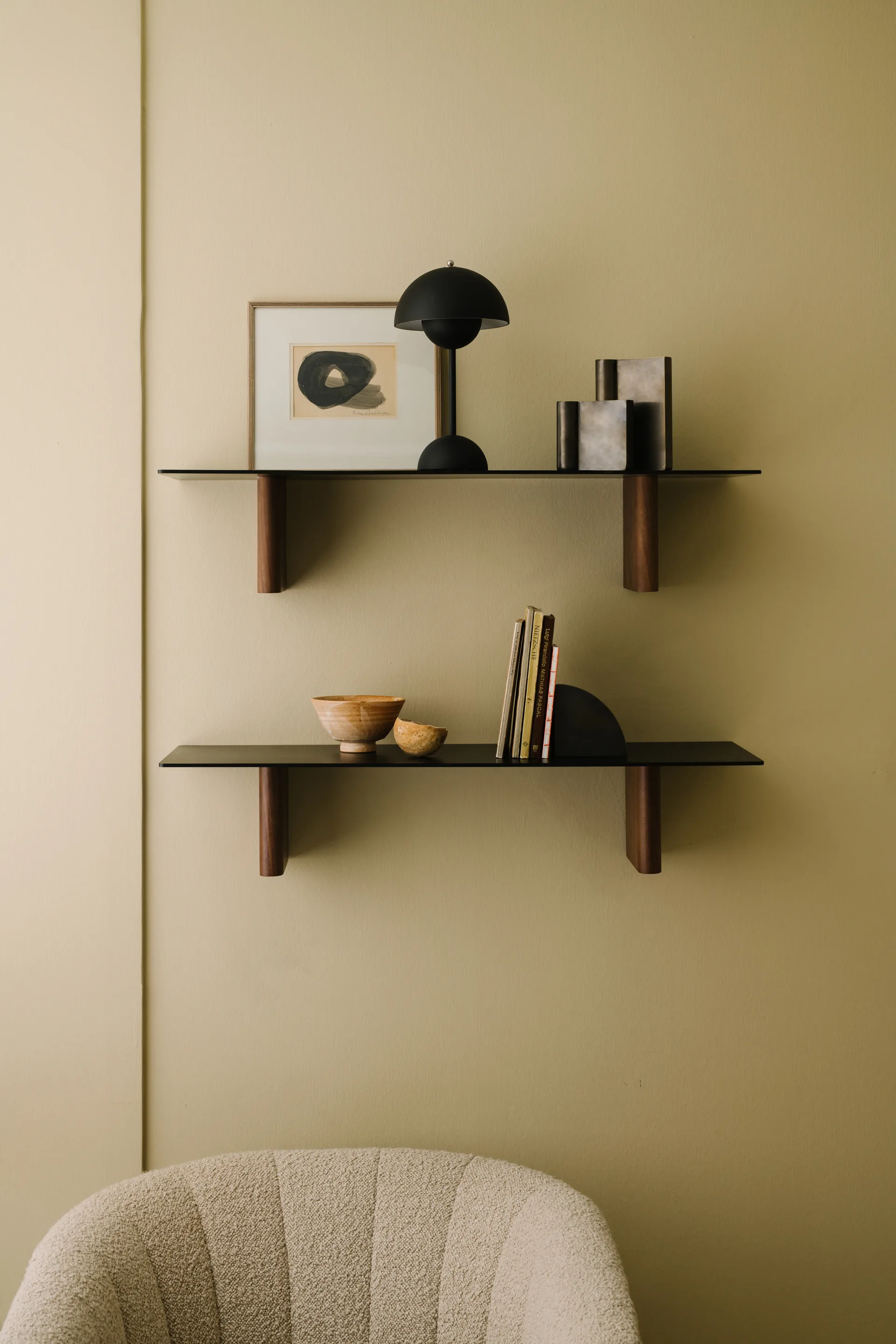 Flowerpot kannettava pöytävalaisin VP9, Matt black &Tradition