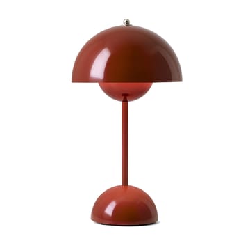 Flowerpot kannettava pöytävalaisin VP9 - Red brown - &Tradition