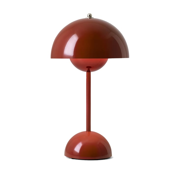 Flowerpot kannettava pöytävalaisin VP9 - Red brown - &Tradition