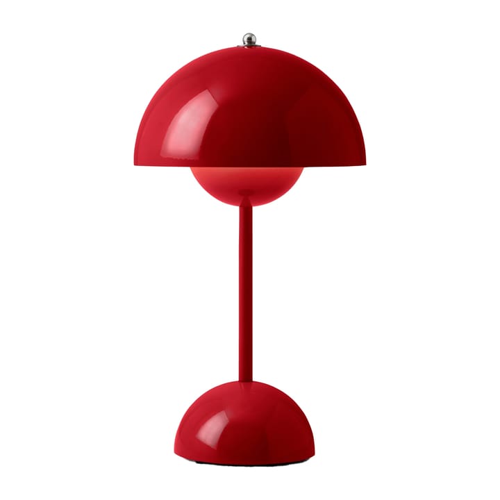 Flowerpot kannettava pöytävalaisin VP9, Vermilion red &Tradition