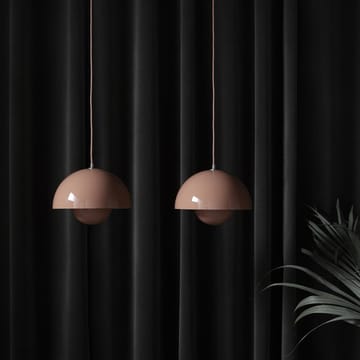 Flowerpot VP1 riippuvalaisin - Beige-punainen - &Tradition