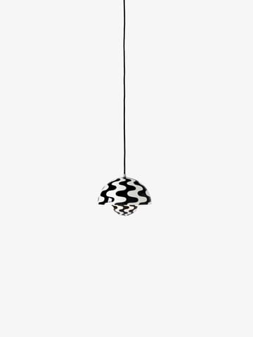 Flowerpot VP1 riippuvalaisin - Black-white pattern - &Tradition