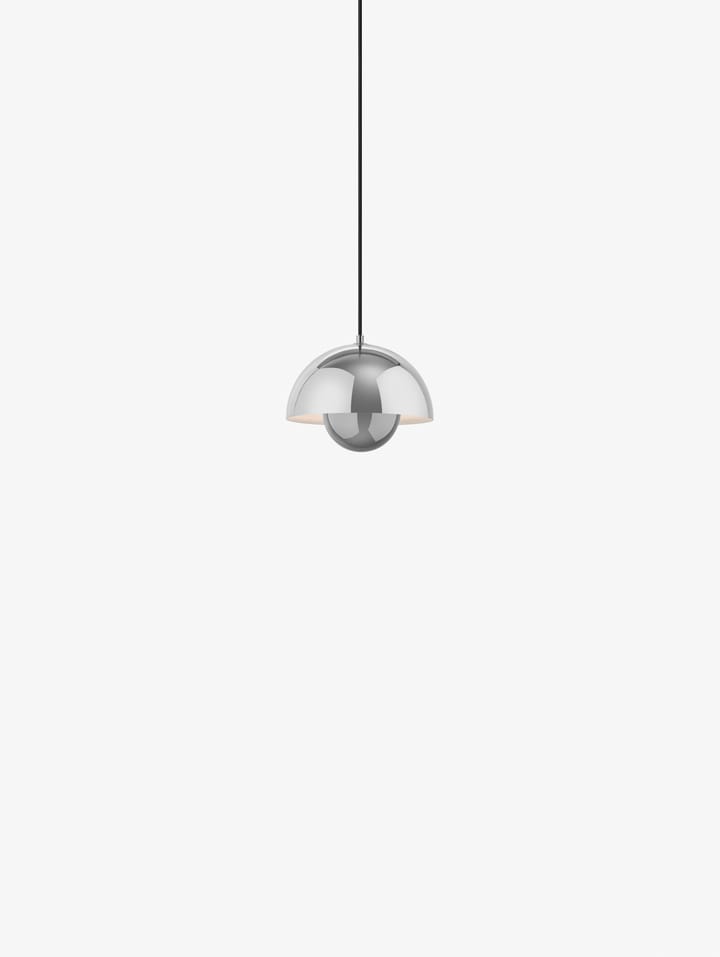 Flowerpot VP1 riippuvalaisin, Chrome-plated &Tradition