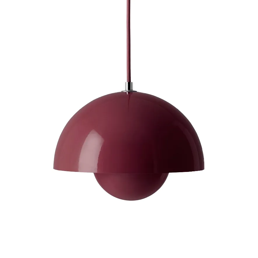&Tradition Flowerpot VP1 riippuvalaisin Dark plum