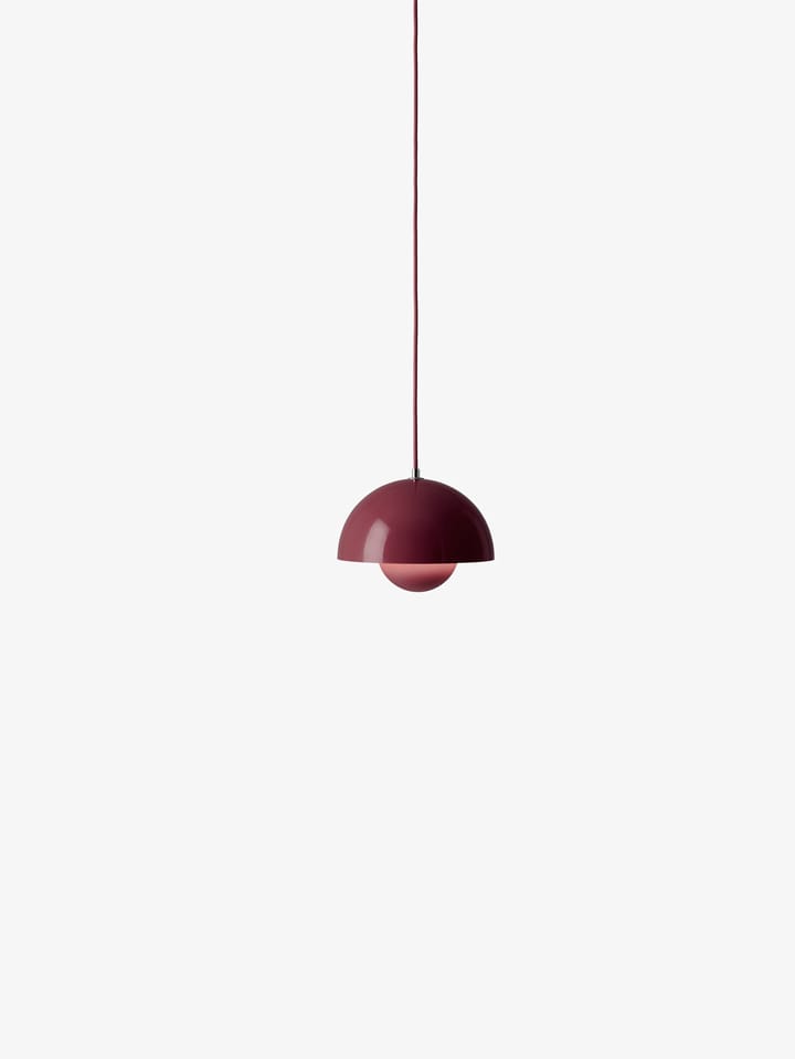 Flowerpot VP1 riippuvalaisin, Dark plum &Tradition