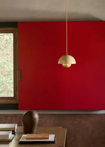 Flowerpot VP1 riippuvalaisin - Ivory - &Tradition