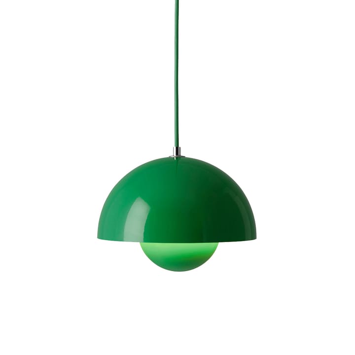 Flowerpot VP1 riippuvalaisin, Signal green &Tradition