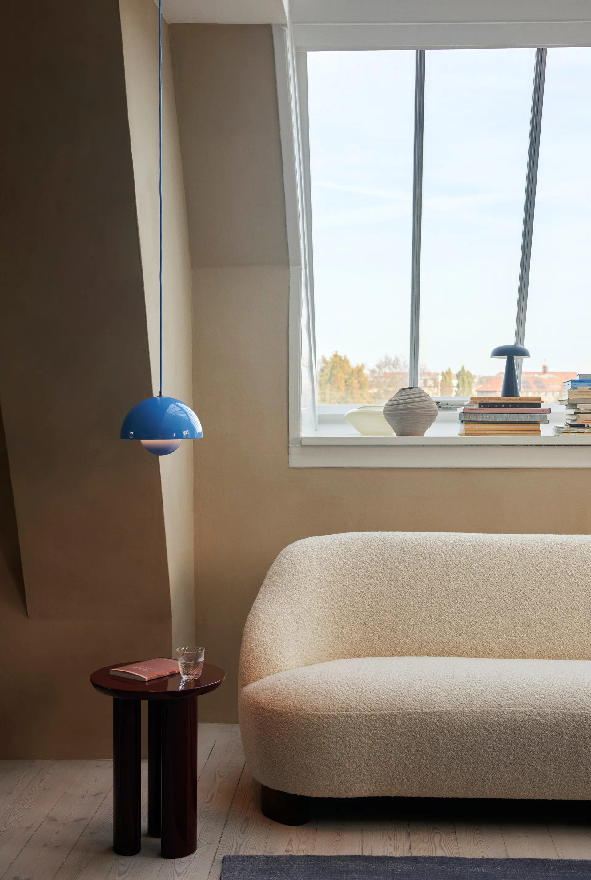 Flowerpot VP1 riippuvalaisin, Swim blue &Tradition