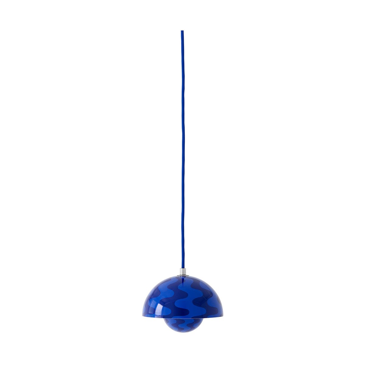 &Tradition Flowerpot VP10 riippuvalaisin Cobalt blue-Twilight blue