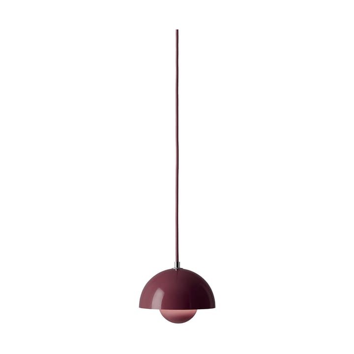 Flowerpot VP10 riippuvalaisin, Dark plum &Tradition