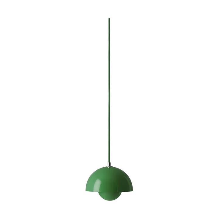 Flowerpot VP10 riippuvalaisin - Signal green - &Tradition