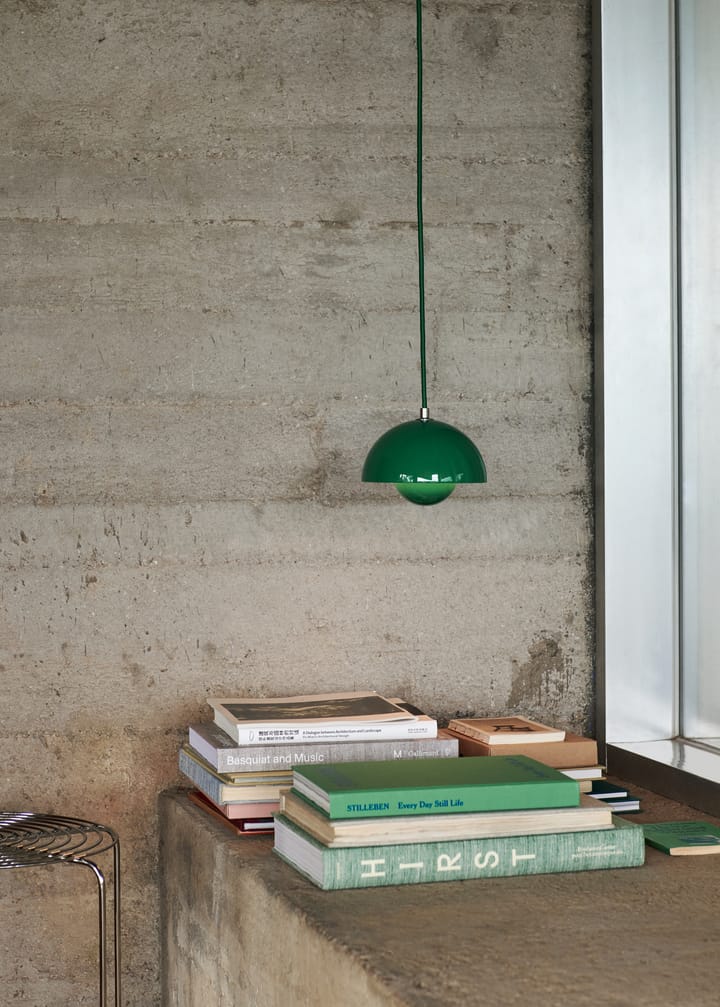 Flowerpot VP10 riippuvalaisin, Signal green &Tradition