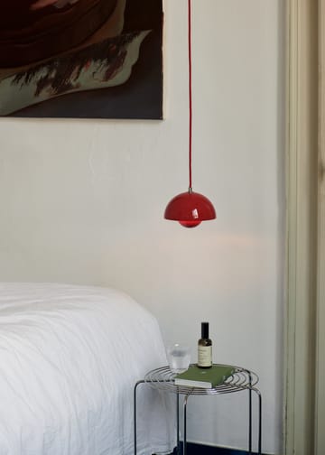 Flowerpot VP10 riippuvalaisin - Vermilion red - &Tradition
