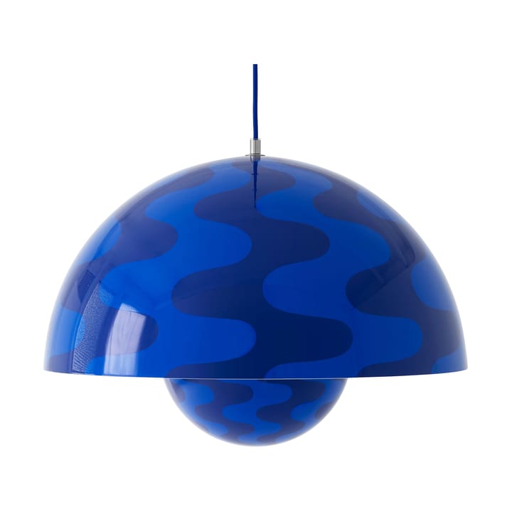 Flowerpot VP2 Big riippuvalaisin - Cobalt blue-Twilight blue - &Tradition