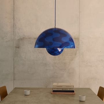 Flowerpot VP2 Big riippuvalaisin - Cobalt blue-Twilight blue - &Tradition