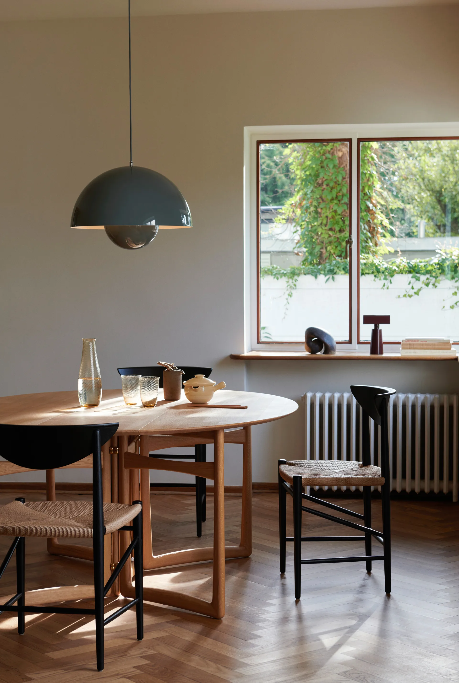 Flowerpot VP2 Big riippuvalaisin, Stone blue &Tradition