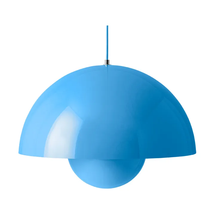 Flowerpot VP2 Big riippuvalaisin - Swim blue - &Tradition