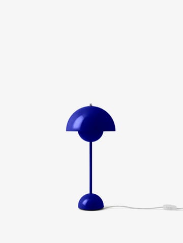 FlowerPot VP3 pöytävalaisin - Cobalt blue - &Tradition