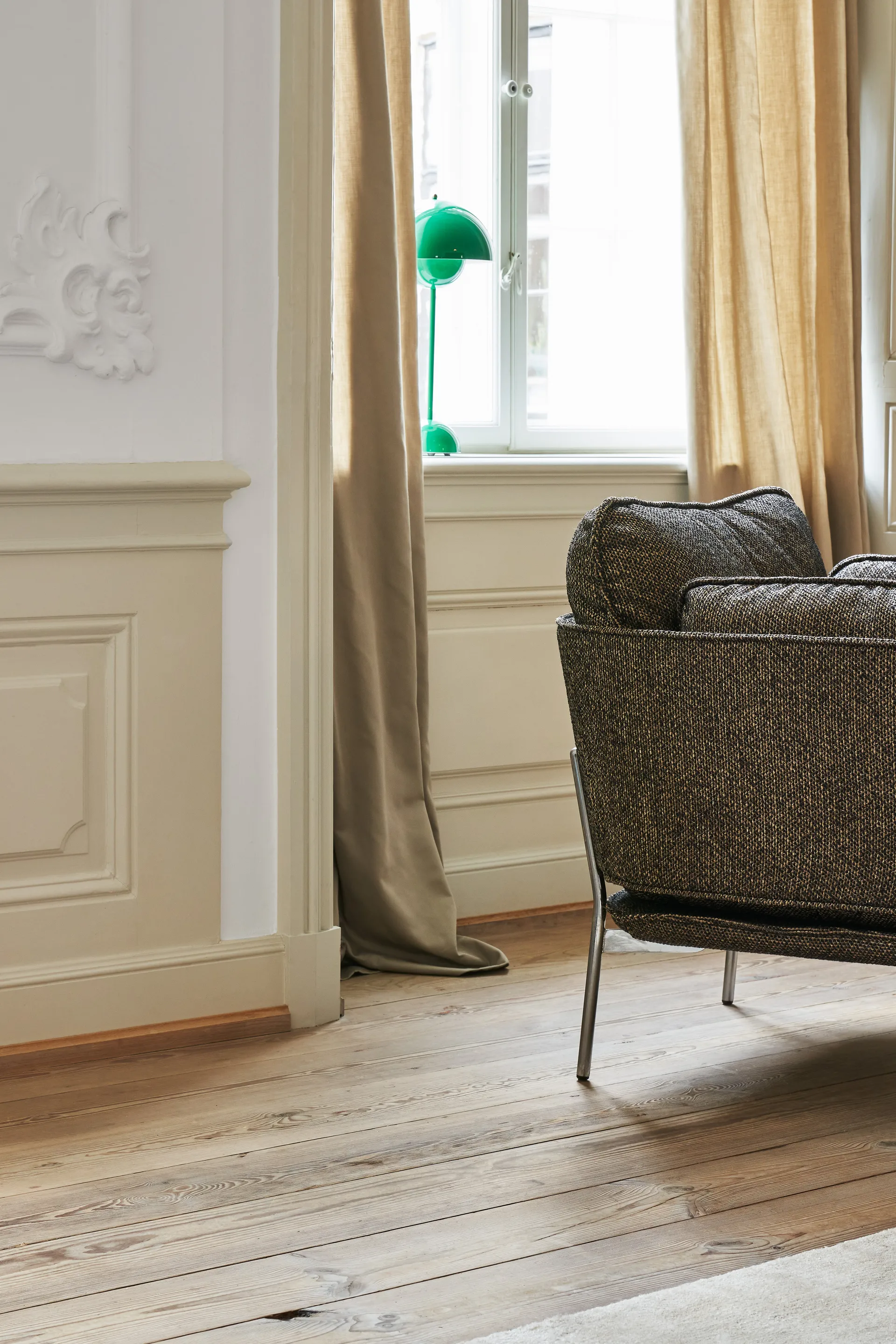 FlowerPot VP3 pöytävalaisin, Signal green &Tradition