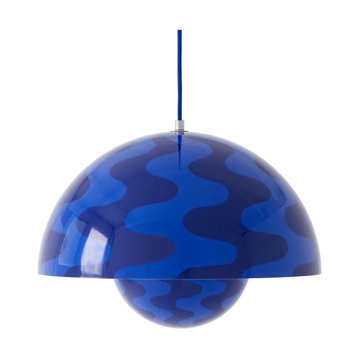 Flowerpot VP7 riippuvalaisin - Cobalt blue-Twilight blue - &Tradition