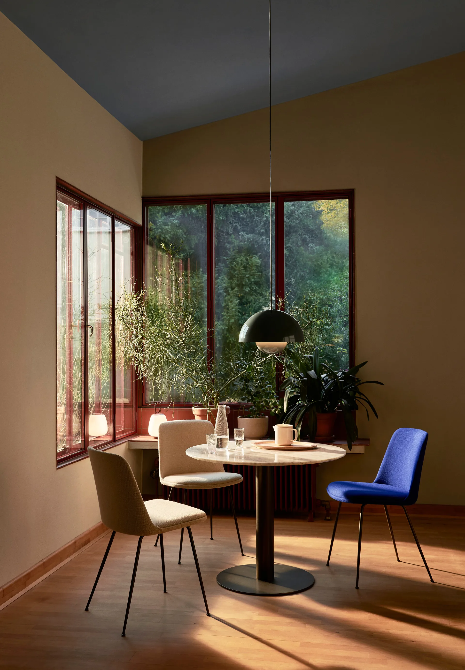 Flowerpot VP7 riippuvalaisin, Stone blue &Tradition