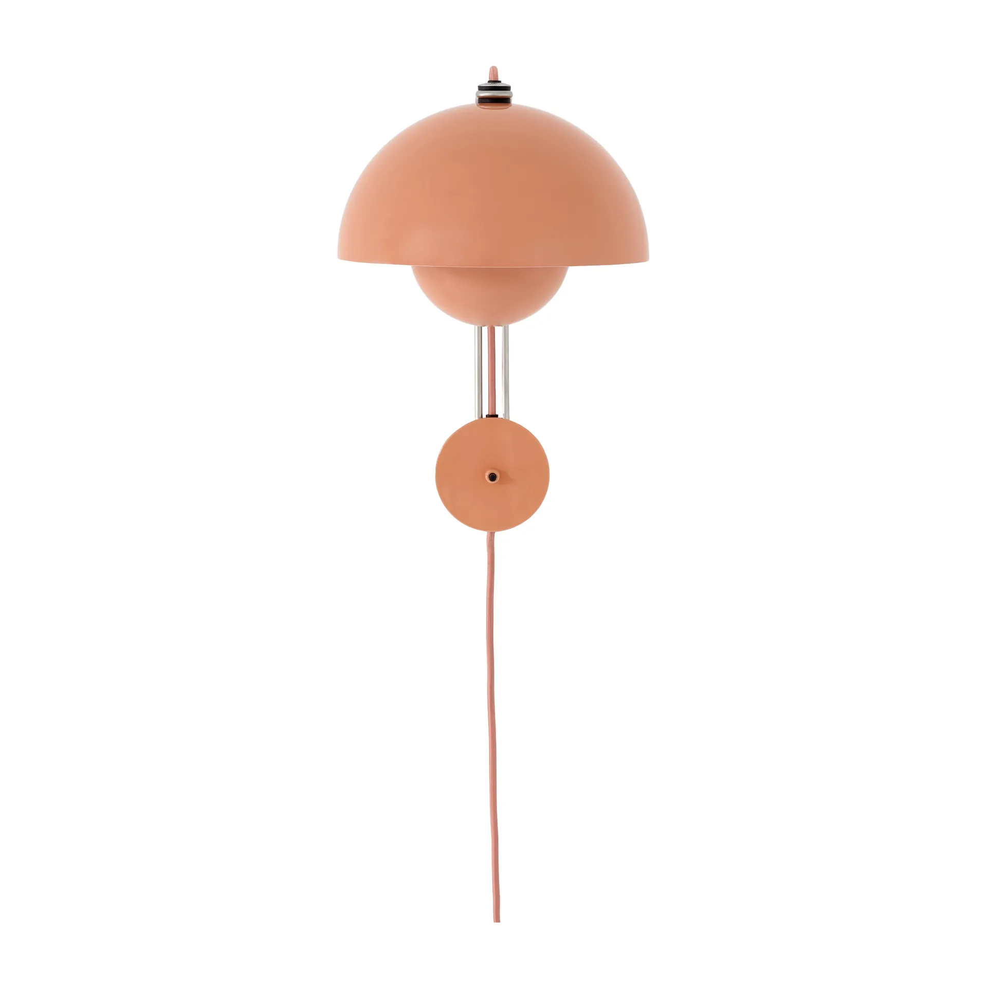 Flowerpot VP8 seinävalaisin, Beige red &Tradition