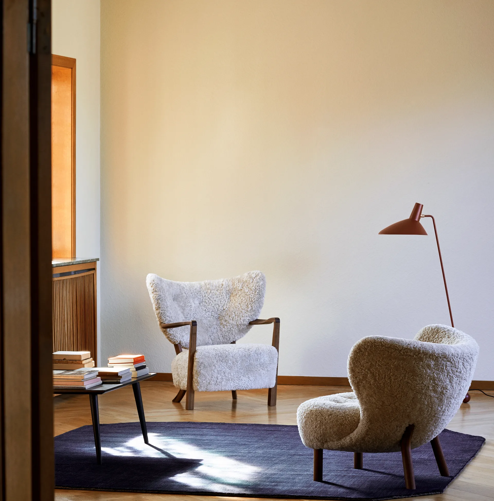 In Between kahvipöytä SK24 90x90 cm, Savuöljytty tammi &Tradition