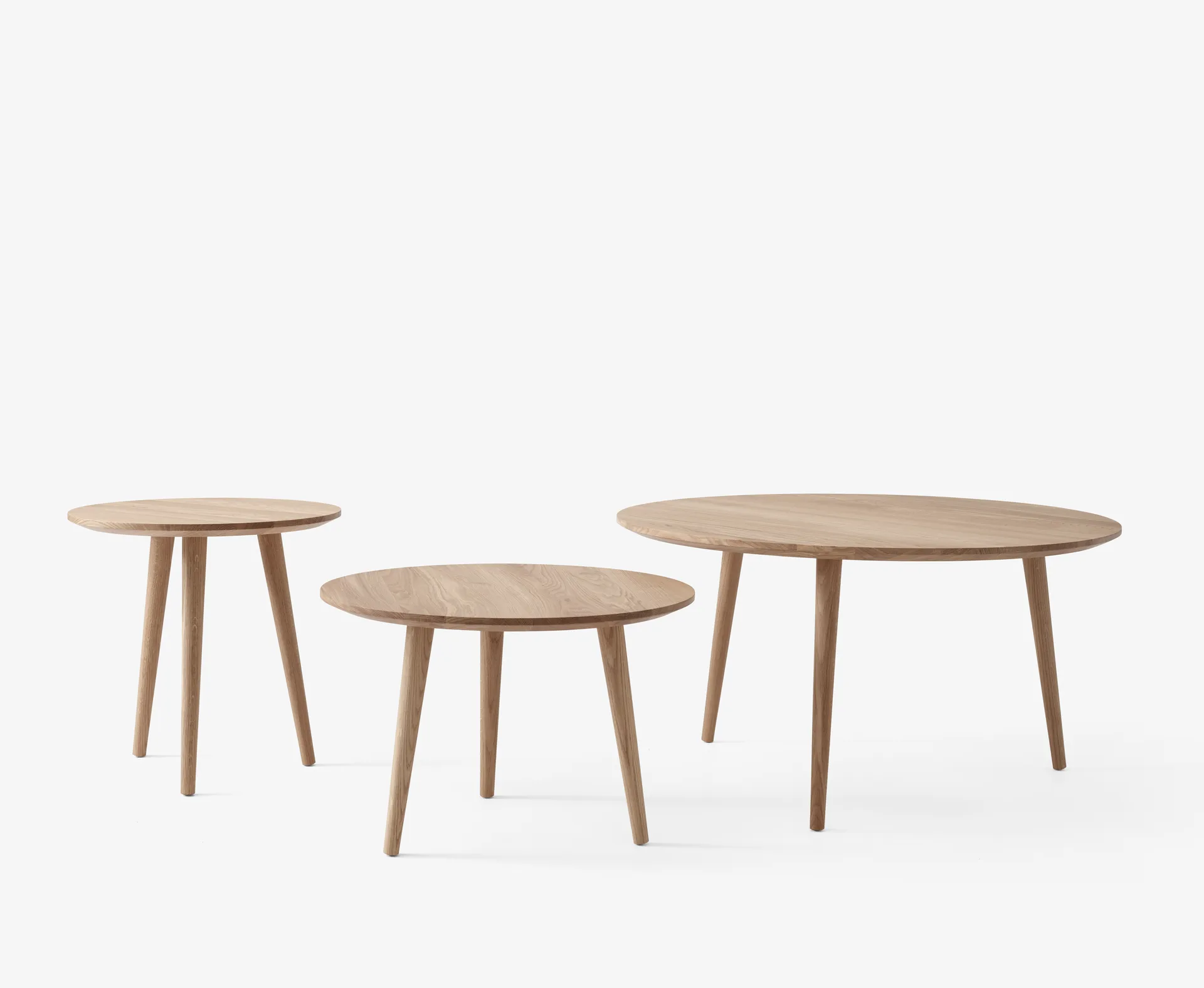 In Between -sohvapöytä SK15 Ø 90 cm, Oiled oak &Tradition