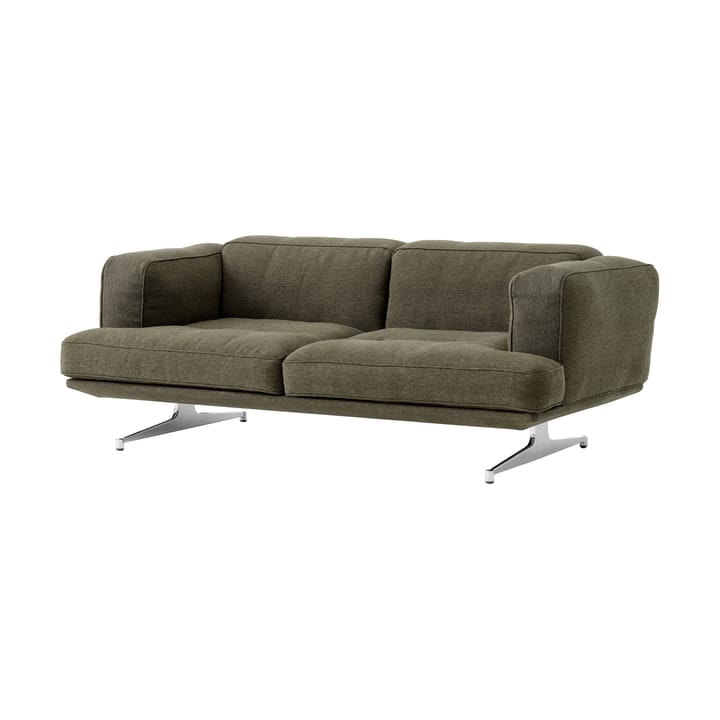 Inland AV22 sohva 2-paikkainen - Clay 0014-polished aluminium - &Tradition