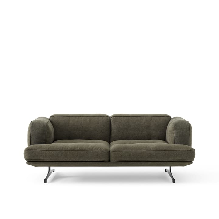 Inland AV22 sohva 2-paikkainen, Clay 0014-warm black &Tradition