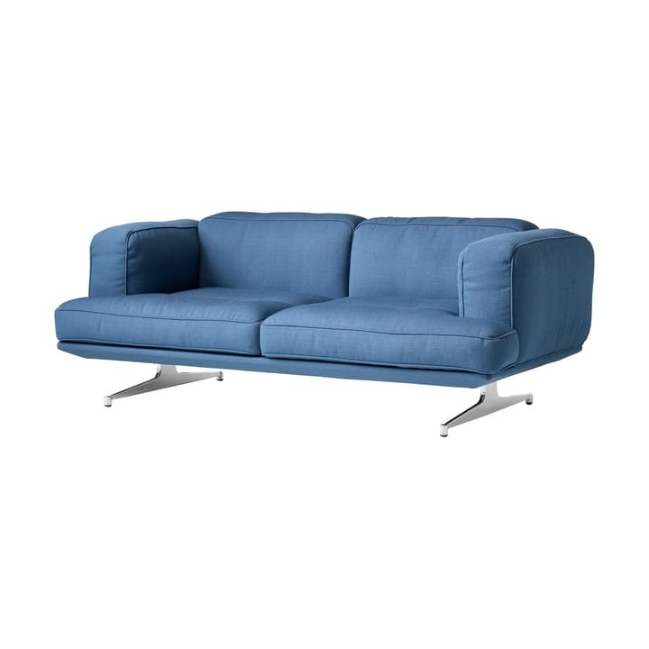 Inland AV22 sohva 2-paikkainen - Vidar 733-polished aluminium - &Tradition