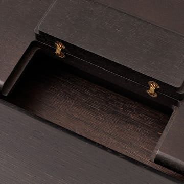 Ita OS1 ruokapöytä kaapelinhallinnalla 95x200 cm - Dark stained oak - &Tradition