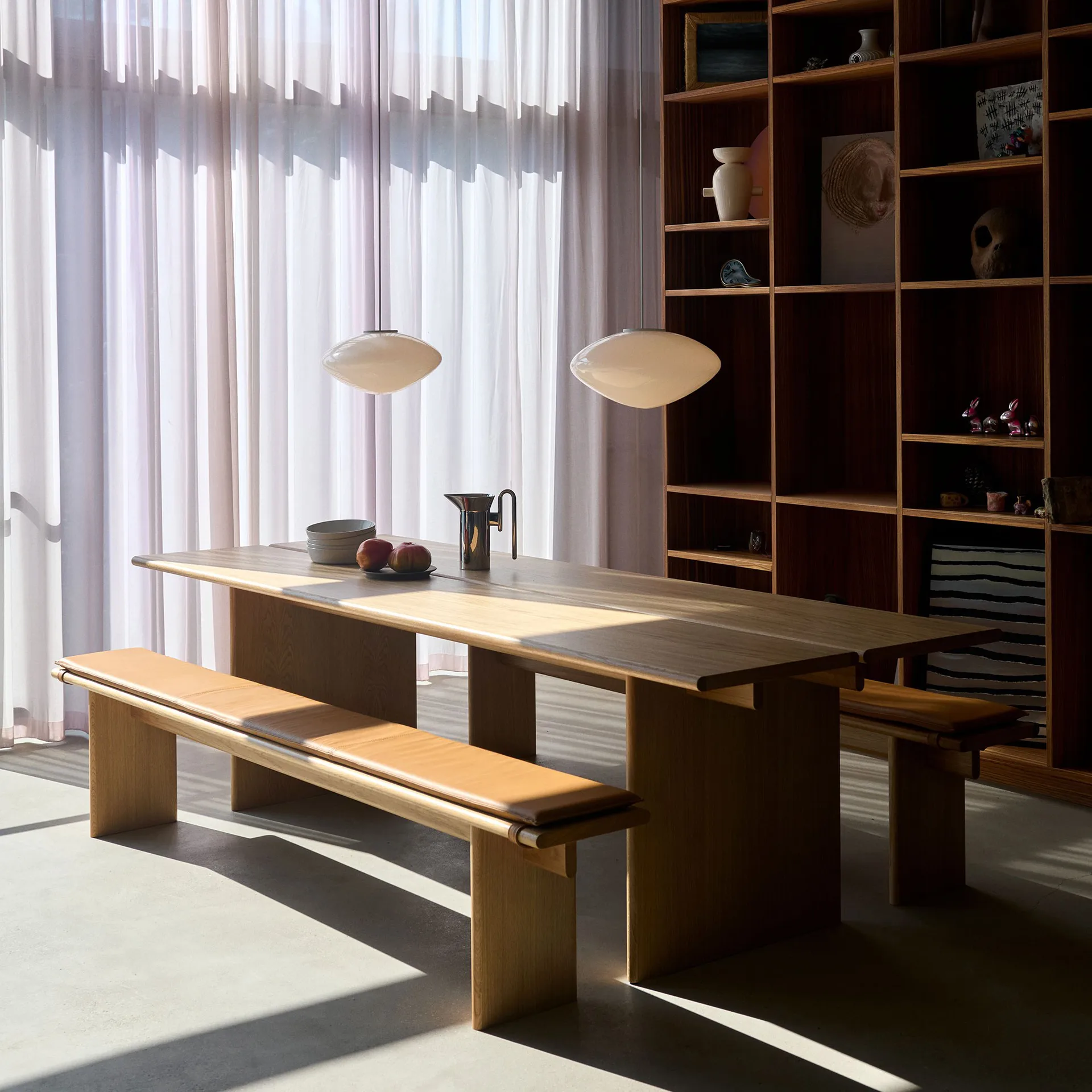 Ita OS2 ruokapöytä 95x260 cm, Oak &Tradition