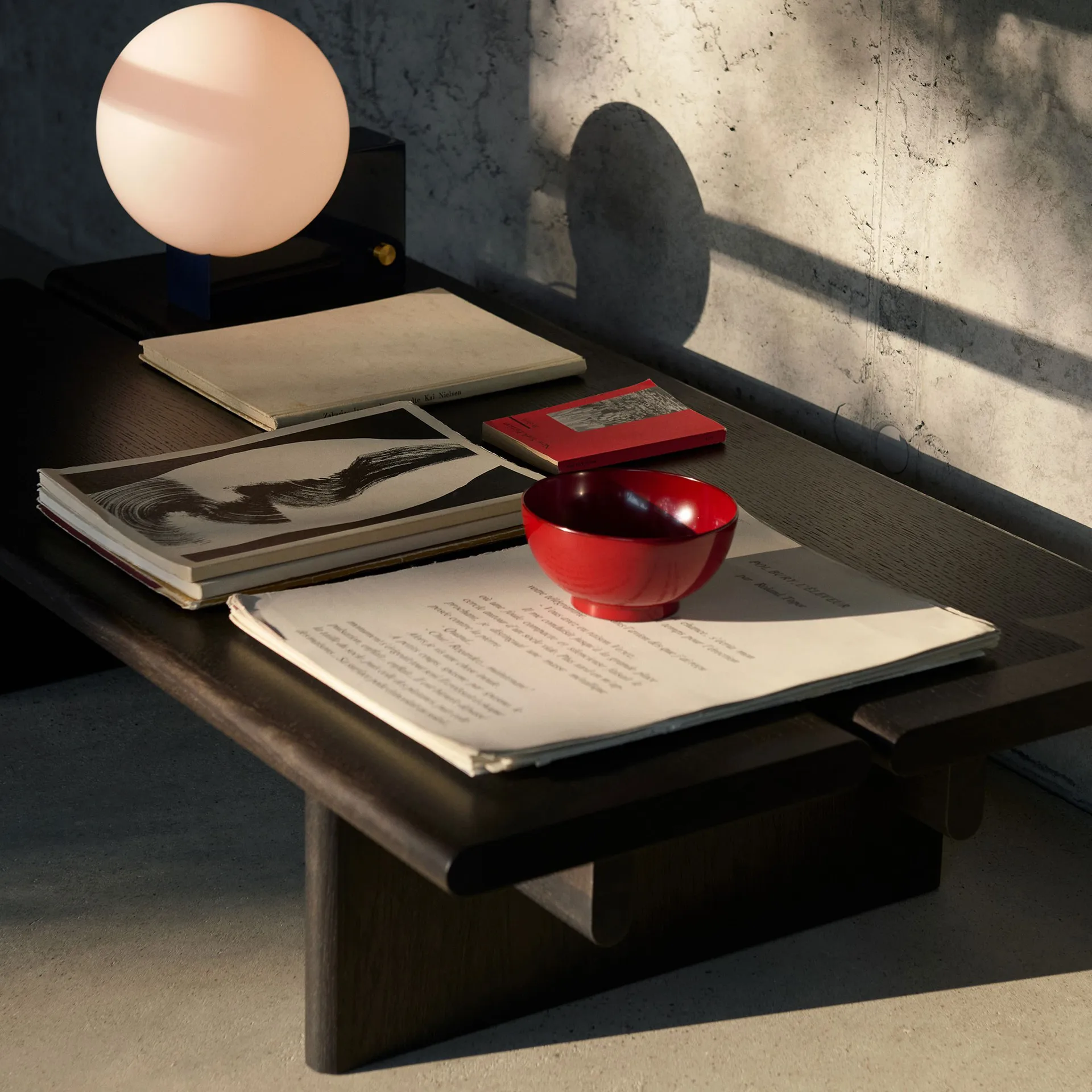 Ita OS3 sohvapöytä 60x110 cm, Dark stained oak &Tradition