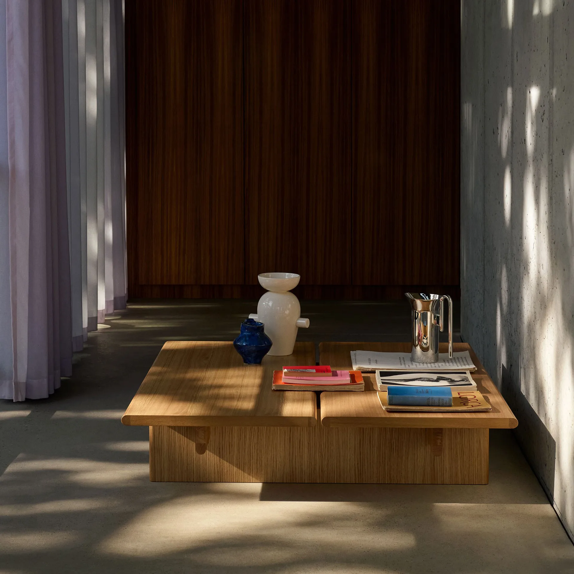 Ita OS4 sohvapöytä 110x110 cm, Oak &Tradition