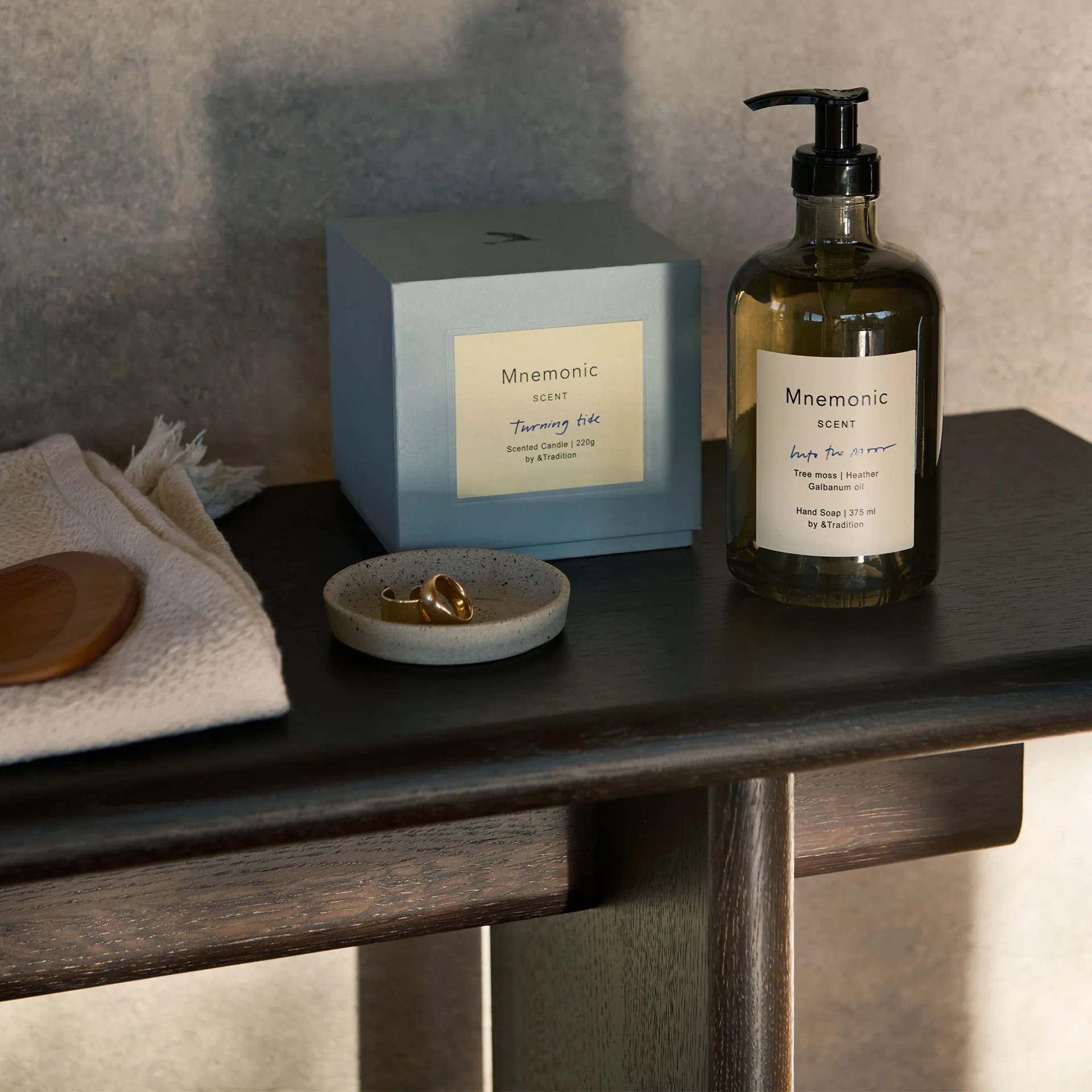 Ita OS5 penkki 170 cm, Dark stained oak &Tradition