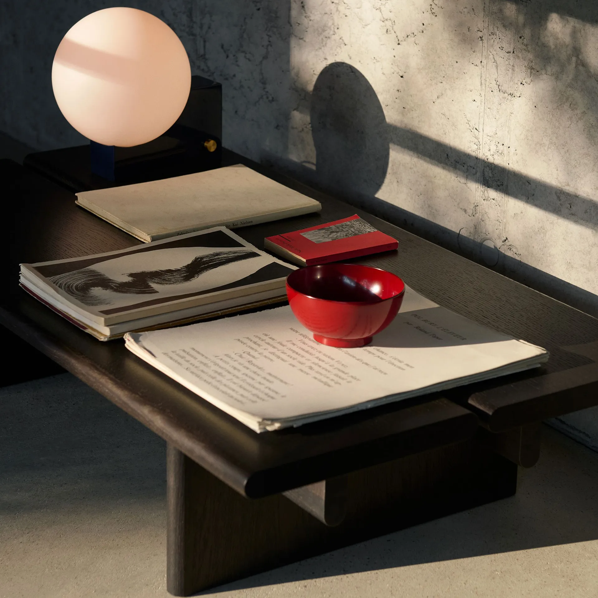 Journey SHY1 -pöytävalaisin, Steel blue &Tradition