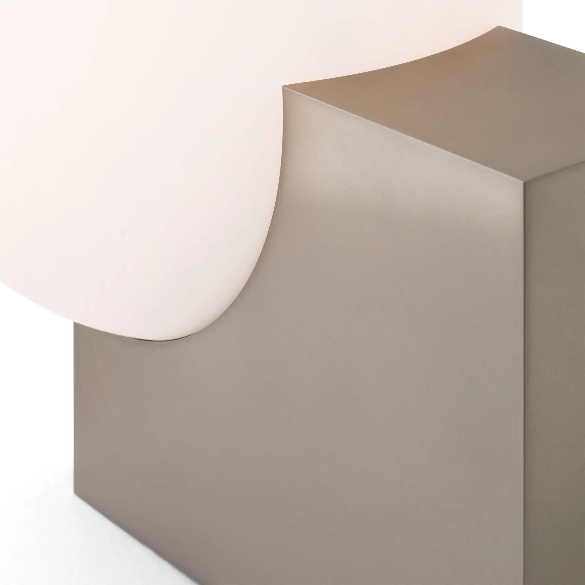 Journey SHY4 lattiavalaisin, Harjattu teräs opaalilasi &Tradition