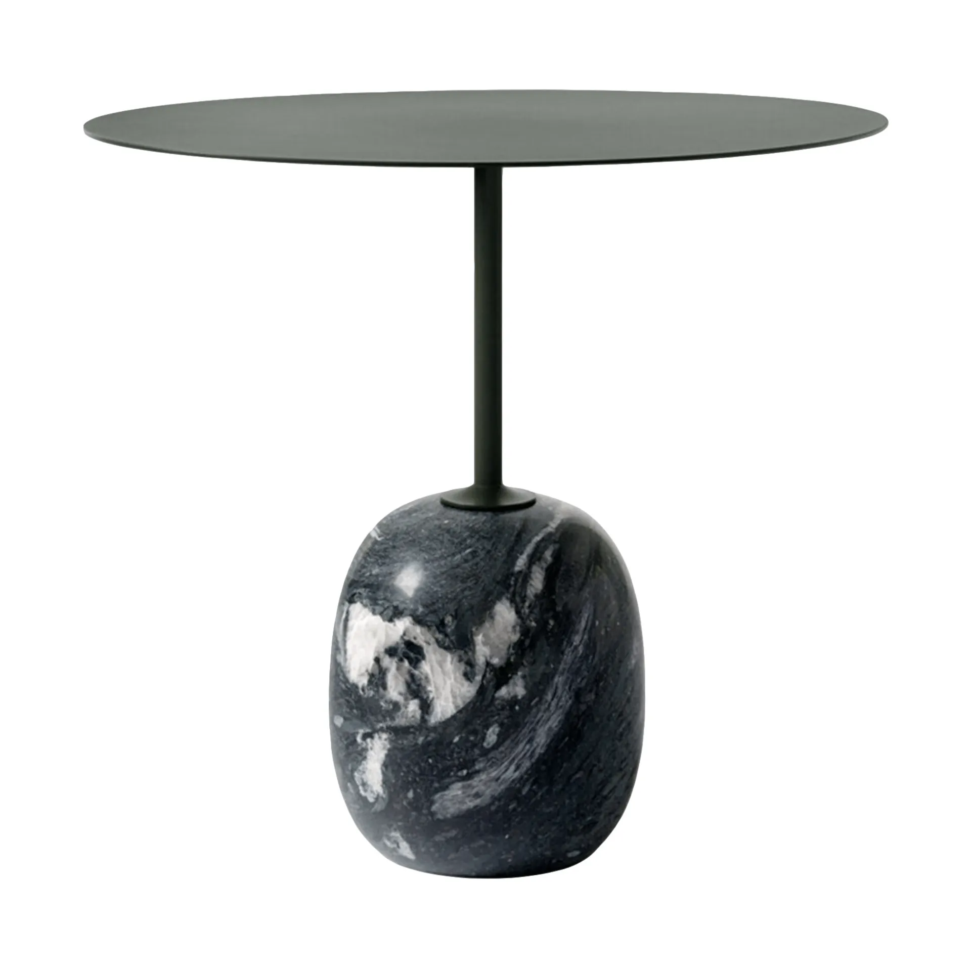 Lato LN9 -sivupöytä, Deep green-verde grigio, 40x50x45 cm &Tradition