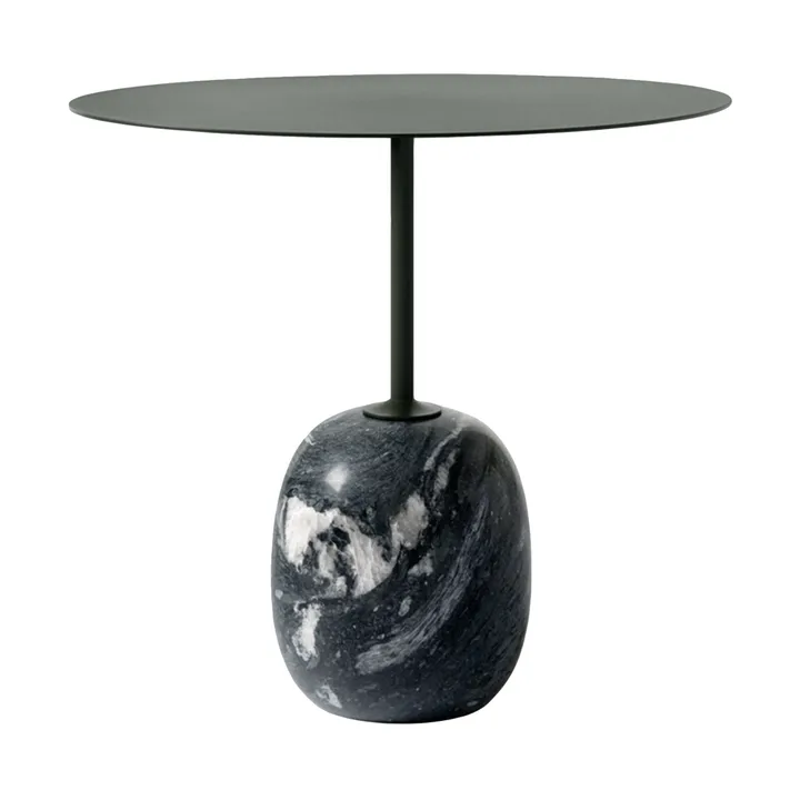 Lato LN9 -sivupöytä - Deep green-verde grigio, 40x50x45 cm - &Tradition