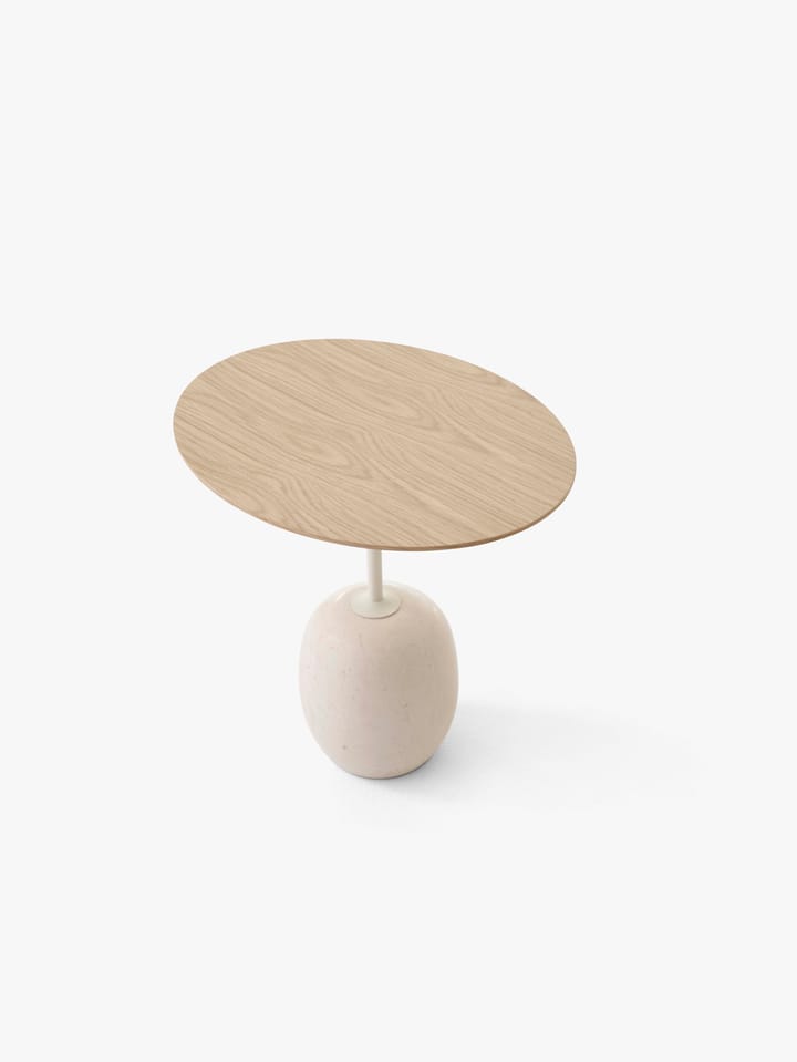 Lato LN9 -sivupöytä, Oak-Crema diva marble &Tradition