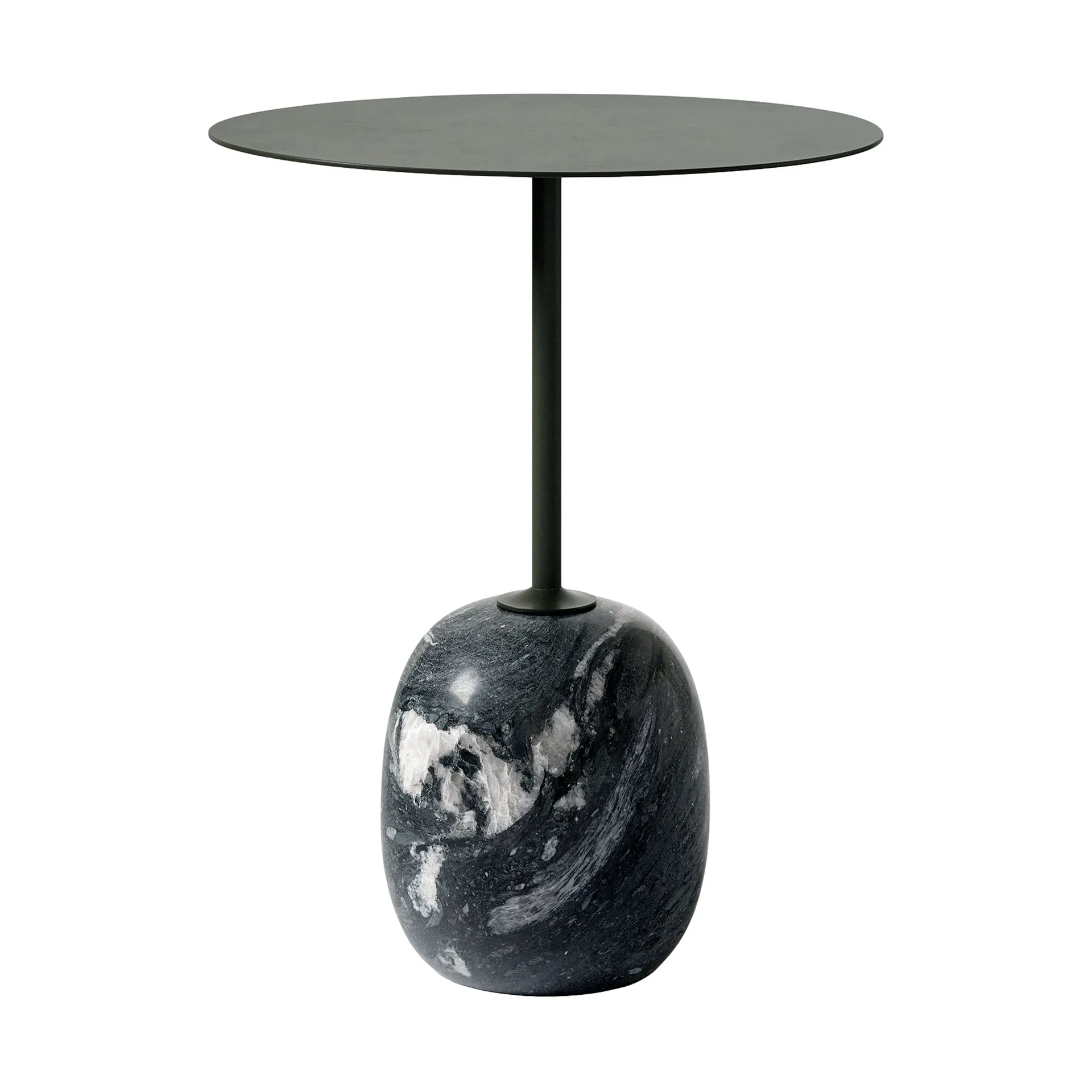 Lato pöytä LN8, Deep green-verde grigio, Ø40x50 cm &Tradition